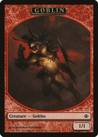 Goblin Token [Shards of Alara Tokens] | Exor Games Summserside