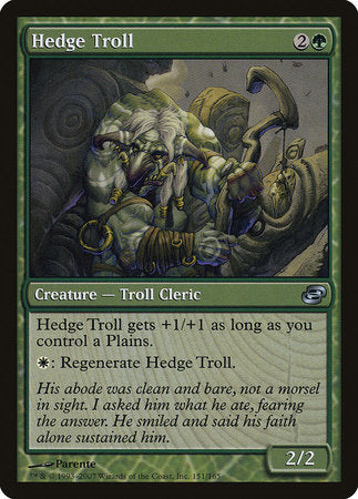 Hedge Troll [Planar Chaos] | Exor Games Summserside