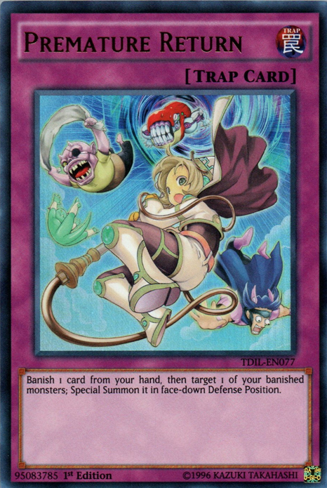 Premature Return [TDIL-EN077] Ultra Rare | Exor Games Summserside