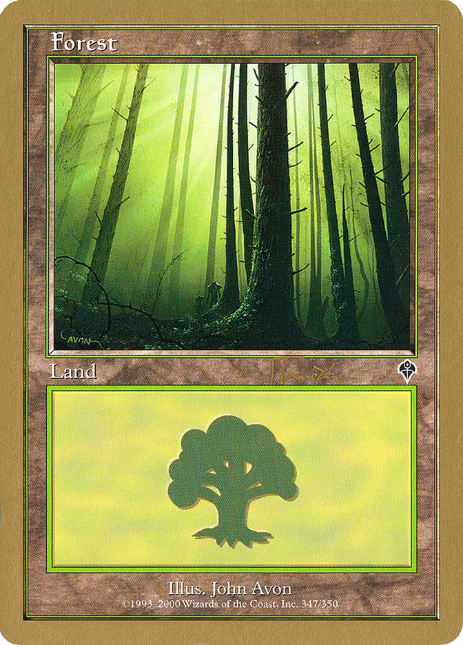 Forest (jt347) (Jan Tomcani) [World Championship Decks 2001] | Exor Games Summserside