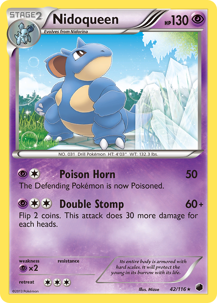 Nidoqueen (42/116) [Black & White: Plasma Freeze] | Exor Games Summserside