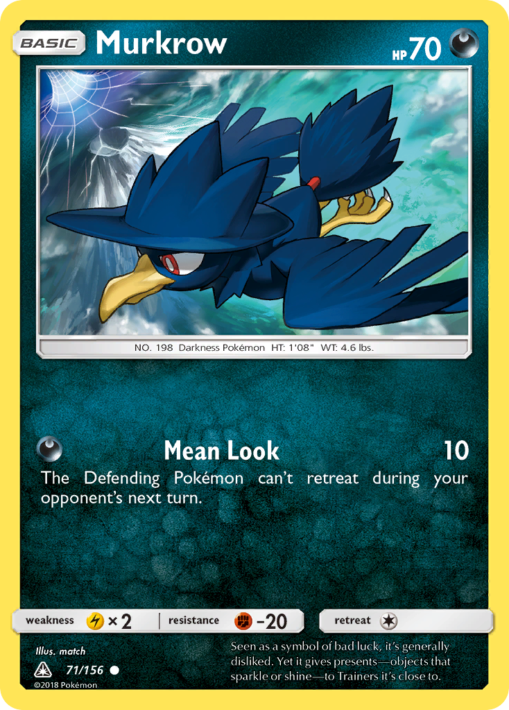 Murkrow (71/156) [Sun & Moon: Ultra Prism] | Exor Games Summserside