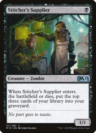Stitcher's Supplier [Core Set 2019] | Exor Games Summserside
