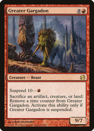 Greater Gargadon [Modern Masters] | Exor Games Summserside