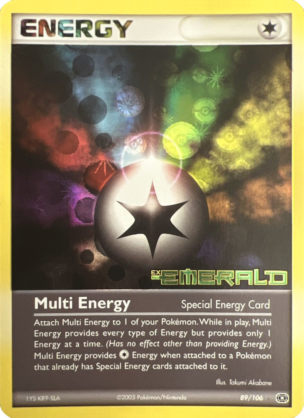Multi Energy (89/106) (Stamped) [EX: Emerald] | Exor Games Summserside