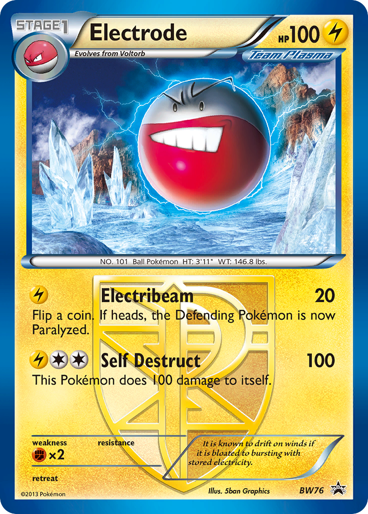 Electrode (BW76) [Black & White: Black Star Promos] | Exor Games Summserside