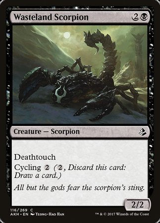 Wasteland Scorpion [Amonkhet] | Exor Games Summserside