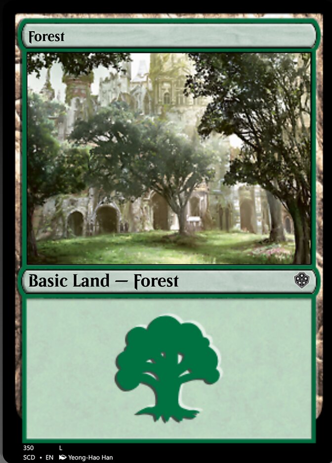 Forest (350) [Starter Commander Decks] | Exor Games Summserside