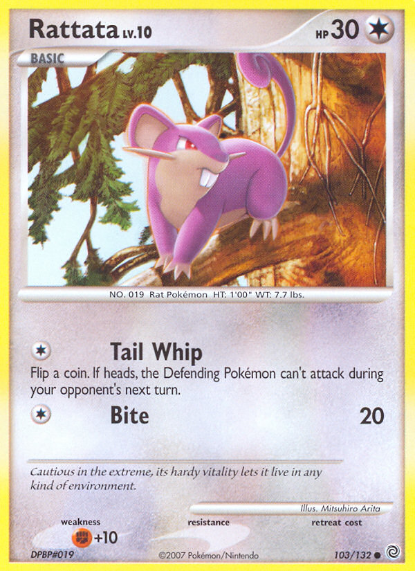 Rattata (103/132) [Diamond & Pearl: Secret Wonders] | Exor Games Summserside