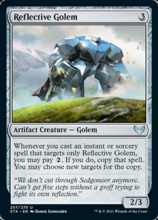 Reflective Golem [Strixhaven: School of Mages] | Exor Games Summserside