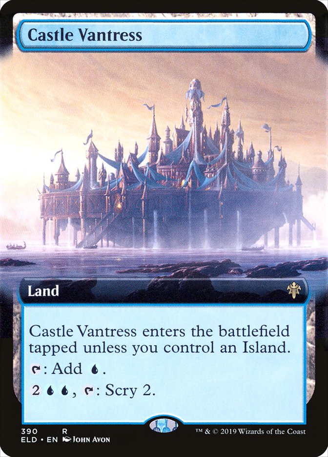 Castle Vantress (Extended Art) [Throne of Eldraine] | Exor Games Summserside