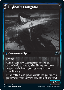 Covetous Castaway // Ghostly Castigator [Innistrad: Double Feature] | Exor Games Summserside