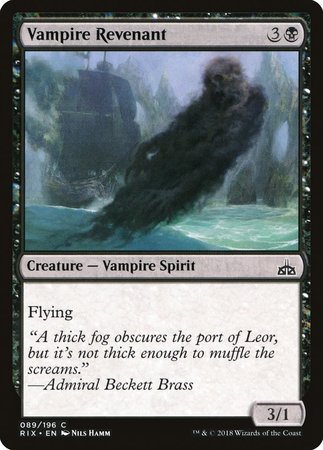 Vampire Revenant [Rivals of Ixalan] | Exor Games Summserside