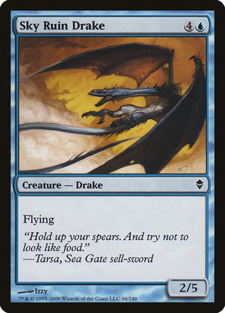 Sky Ruin Drake [Zendikar] | Exor Games Summserside