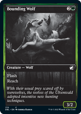 Bounding Wolf [Innistrad: Double Feature] | Exor Games Summserside