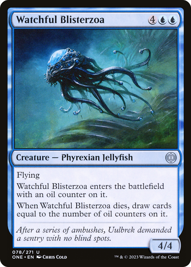 Watchful Blisterzoa [Phyrexia: All Will Be One] | Exor Games Summserside