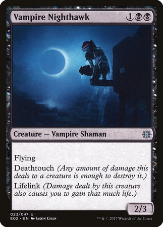 Vampire Nighthawk [Explorers of Ixalan] | Exor Games Summserside