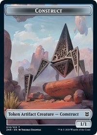 Construct // Drake Double-sided Token [Zendikar Rising Tokens] | Exor Games Summserside