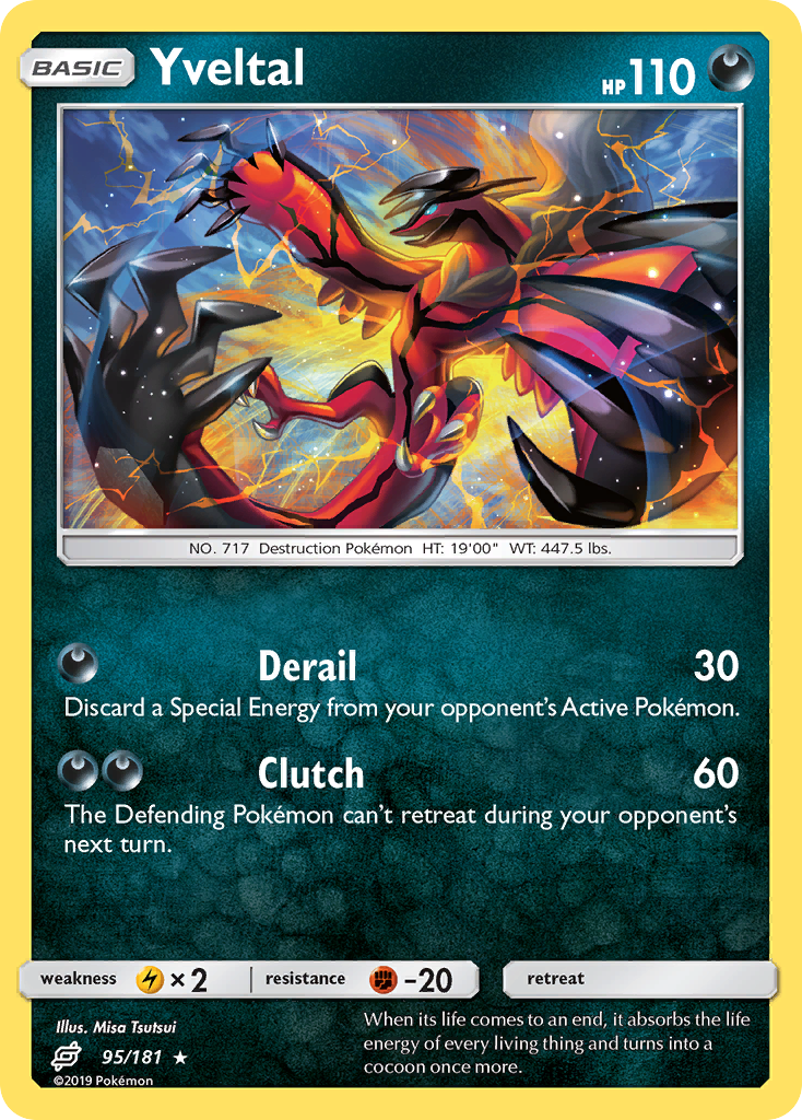 Yveltal (95/181) [Sun & Moon: Team Up] | Exor Games Summserside