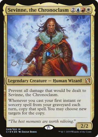 Sevinne, the Chronoclasm [Commander 2019] | Exor Games Summserside