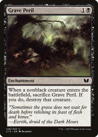 Grave Peril [Commander 2015] | Exor Games Summserside