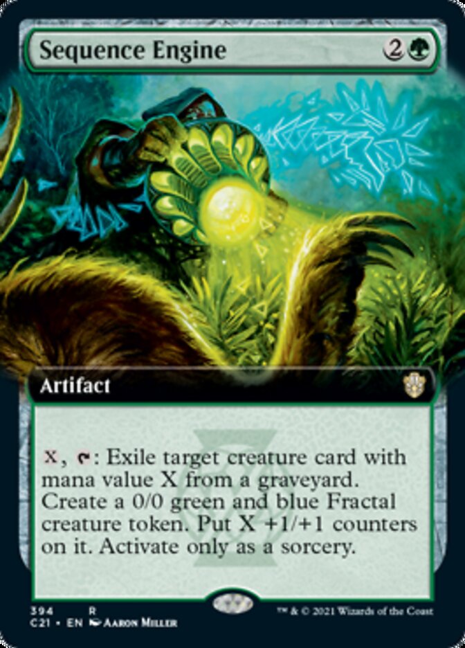 Sequence Engine (Extended) [Commander 2021] | Exor Games Summserside