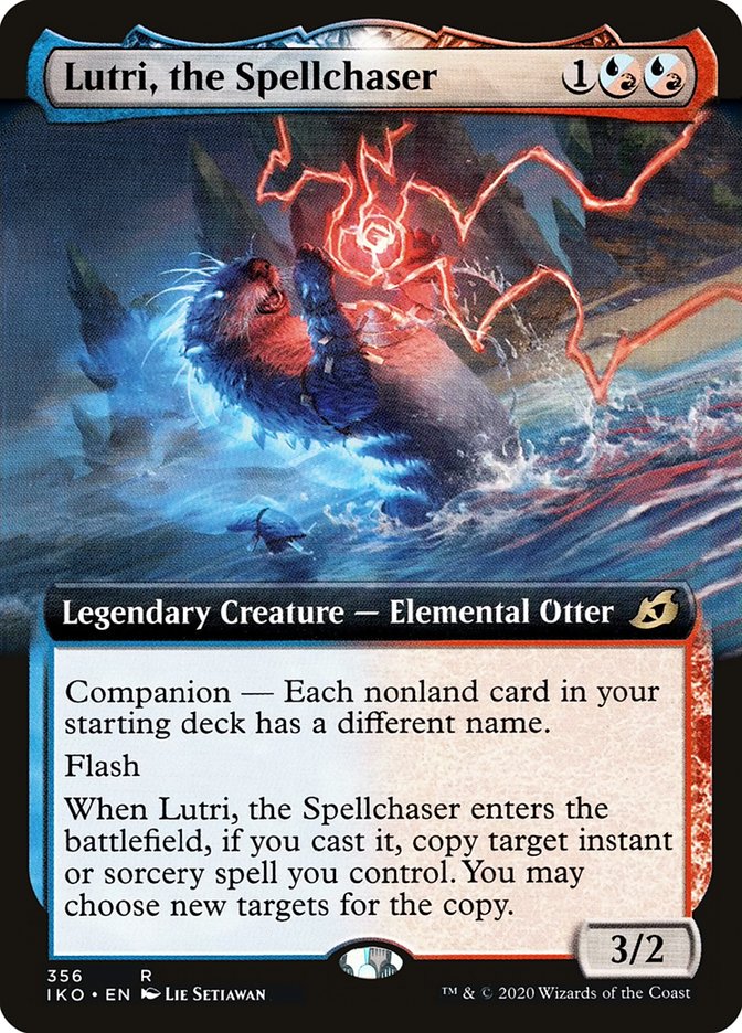 Lutri, the Spellchaser (Extended Art) [Ikoria: Lair of Behemoths] | Exor Games Summserside