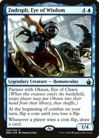 Zndrsplt, Eye of Wisdom [Battlebond Promos] | Exor Games Summserside