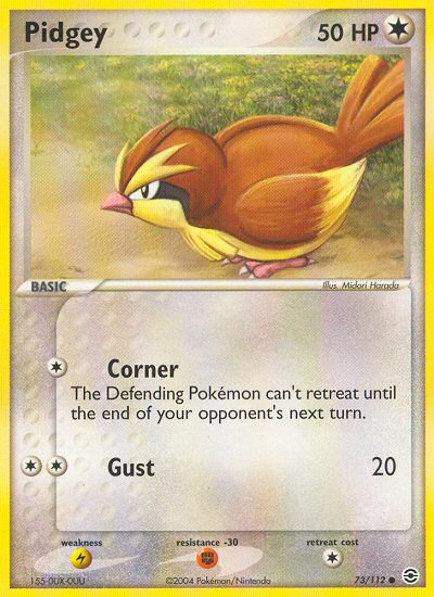 Pidgey (73/112) [EX: FireRed & LeafGreen] | Exor Games Summserside