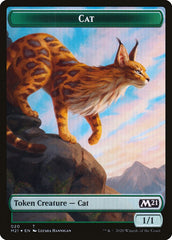 Beast // Cat (020) Double-sided Token [Core Set 2021 Tokens] | Exor Games Summserside