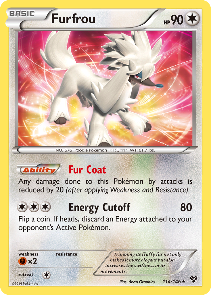 Furfrou (114/146) [XY: Base Set] | Exor Games Summserside