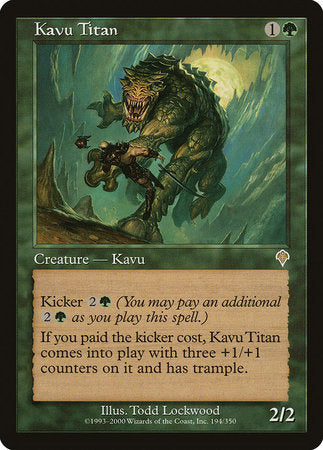 Kavu Titan [Invasion] | Exor Games Summserside