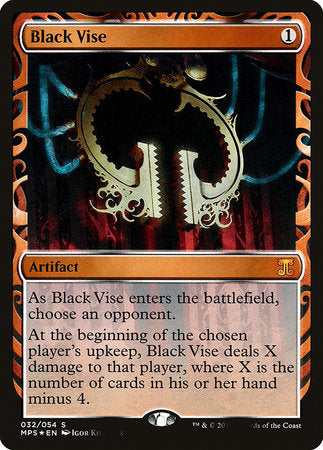 Black Vise [Kaladesh Inventions] | Exor Games Summserside