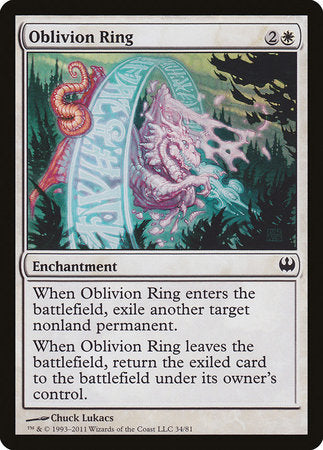 Oblivion Ring [Duel Decks: Knights vs. Dragons] | Exor Games Summserside