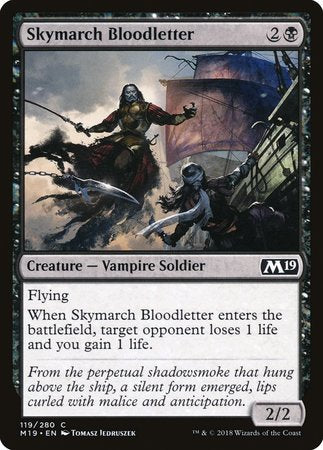 Skymarch Bloodletter [Core Set 2019] | Exor Games Summserside