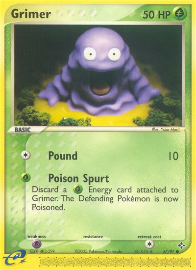 Grimer (57/97) [EX: Dragon] | Exor Games Summserside