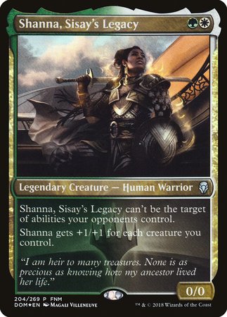 Shanna, Sisay's Legacy [Dominaria Promos] | Exor Games Summserside