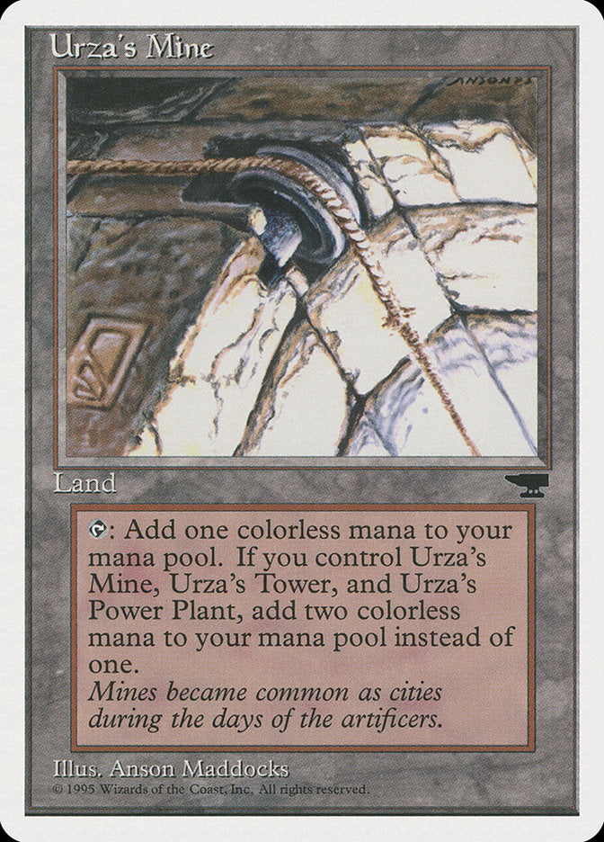 Urza's Mine (Pulley Embedded in Stone) [Chronicles] | Exor Games Summserside