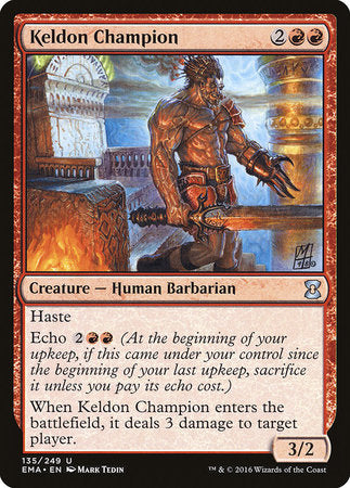 Keldon Champion [Eternal Masters] | Exor Games Summserside