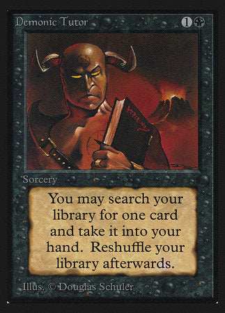 Demonic Tutor (IE) [Intl. Collectors’ Edition] | Exor Games Summserside