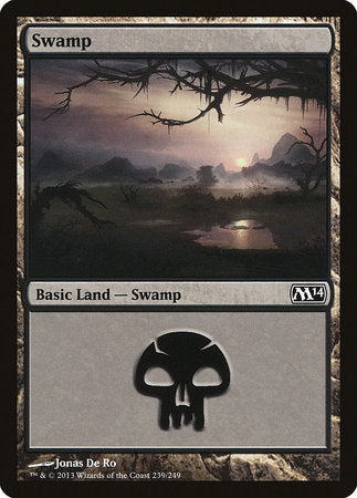 Swamp (239) [Magic 2014] | Exor Games Summserside