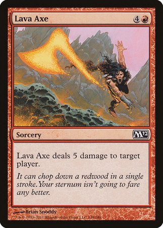 Lava Axe [Magic 2012] | Exor Games Summserside