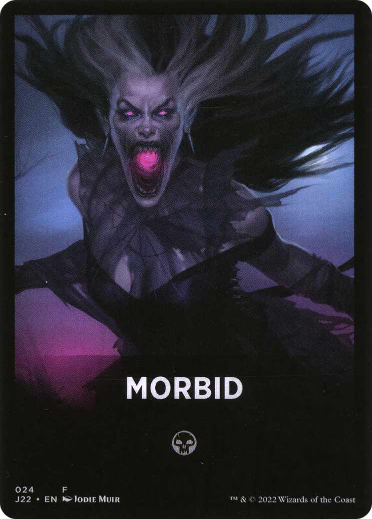 Morbid Theme Card [Jumpstart 2022 Front Cards] | Exor Games Summserside