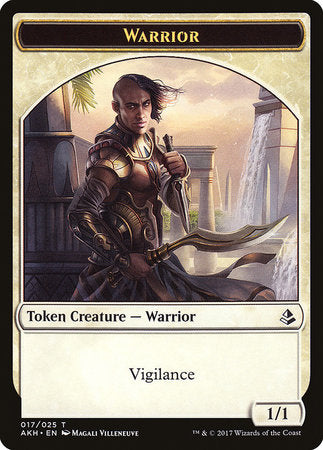 Warrior Token [Amonkhet Tokens] | Exor Games Summserside