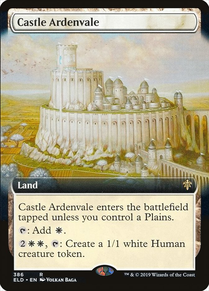 Castle Ardenvale (Extended Art) [Throne of Eldraine] | Exor Games Summserside