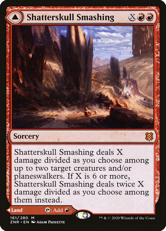 Shatterskull Smashing // Shatterskull, the Hammer Pass [Zendikar Rising] | Exor Games Summserside