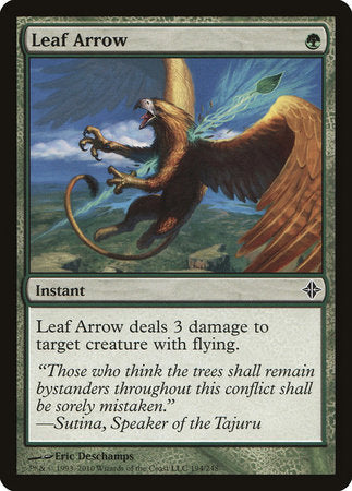Leaf Arrow [Rise of the Eldrazi] | Exor Games Summserside