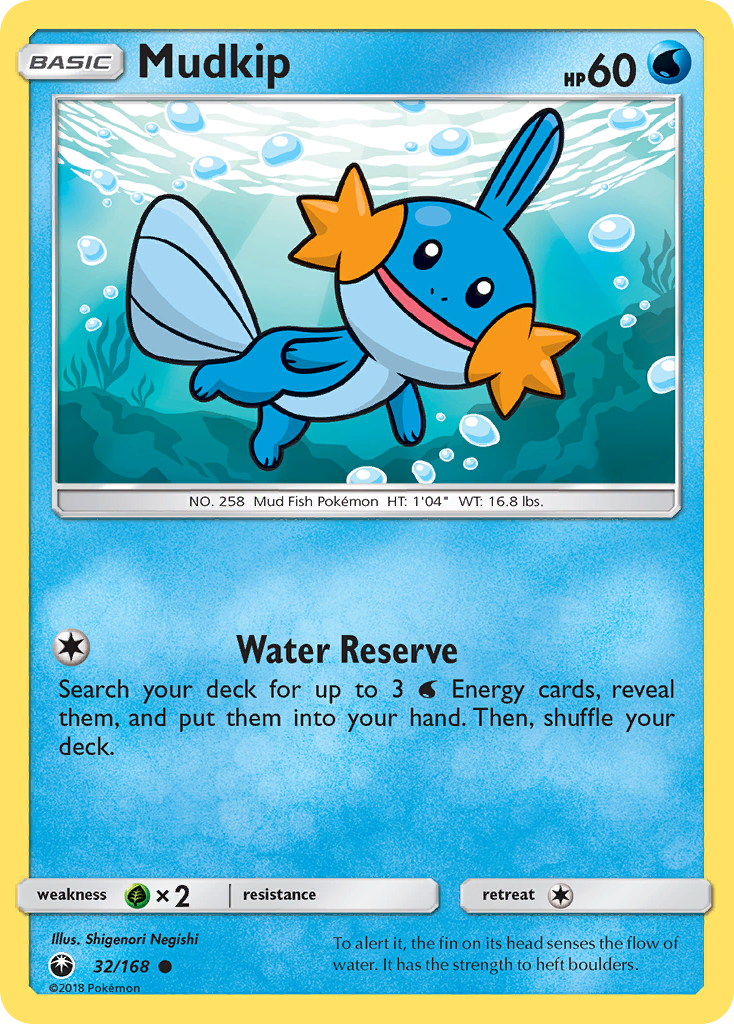 Mudkip (32/168) [Sun & Moon: Celestial Storm] | Exor Games Summserside