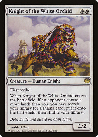 Knight of the White Orchid [Duel Decks: Knights vs. Dragons] | Exor Games Summserside