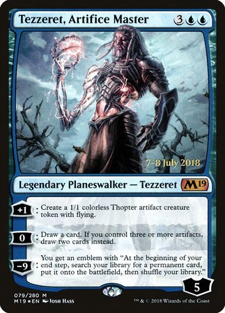 Tezzeret, Artifice Master [Core Set 2019 Promos] | Exor Games Summserside